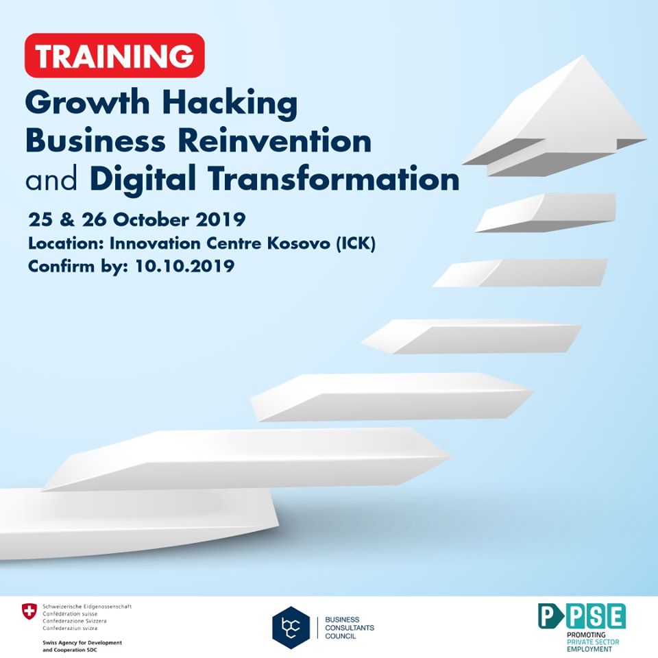 26 September: Call for participation on ''Growth Hacking, Business Reinvention and Digital Transformation'' international program