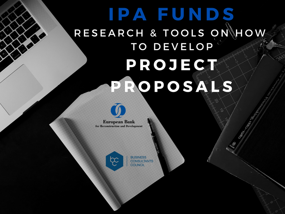 27 February: IPA Funds: Research & Tools on how to develop project proposals