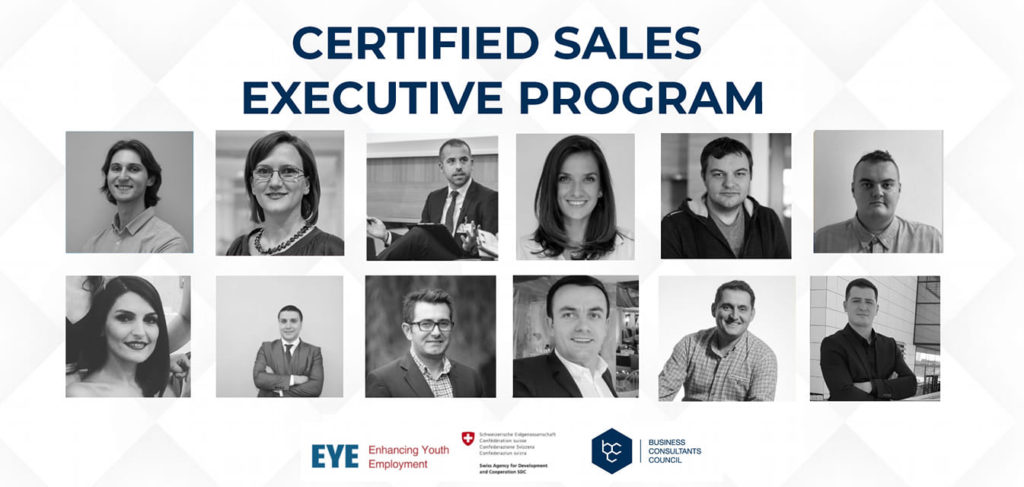 03 October 2020: BCC finishes successfully the Certified Sales Executive training phase