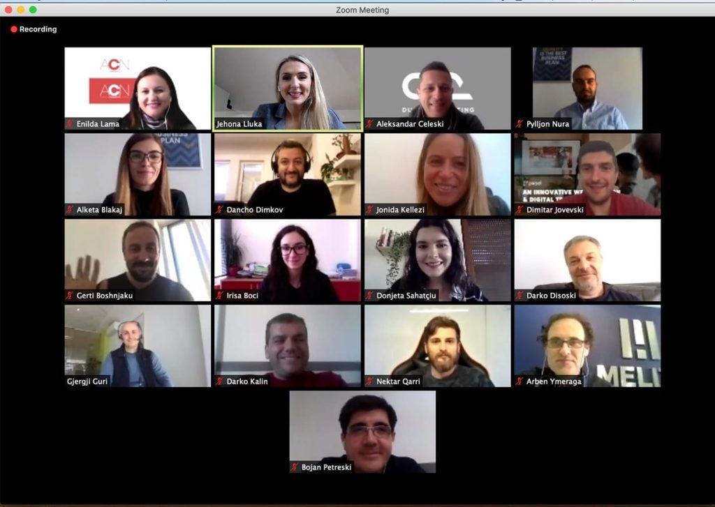 23 October 2020: The very first virtual B2B Matchmaking event took place under the cooperation of BCC, MCA 2000, ACN and Western Balkans Fund