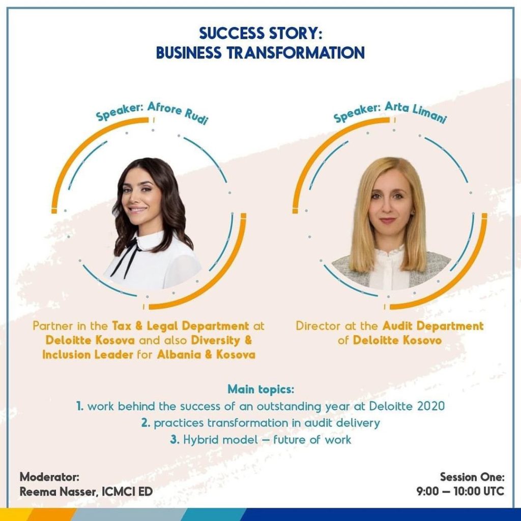 October 2021: BCC members representing Kosovo IMC at 8th ICMCI Annual Conference
