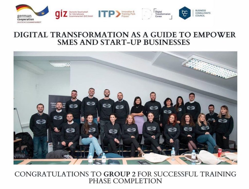 December 2021:  Group 1&2 successfully finish 6 training days on the Executive Program for Digital Transformation
