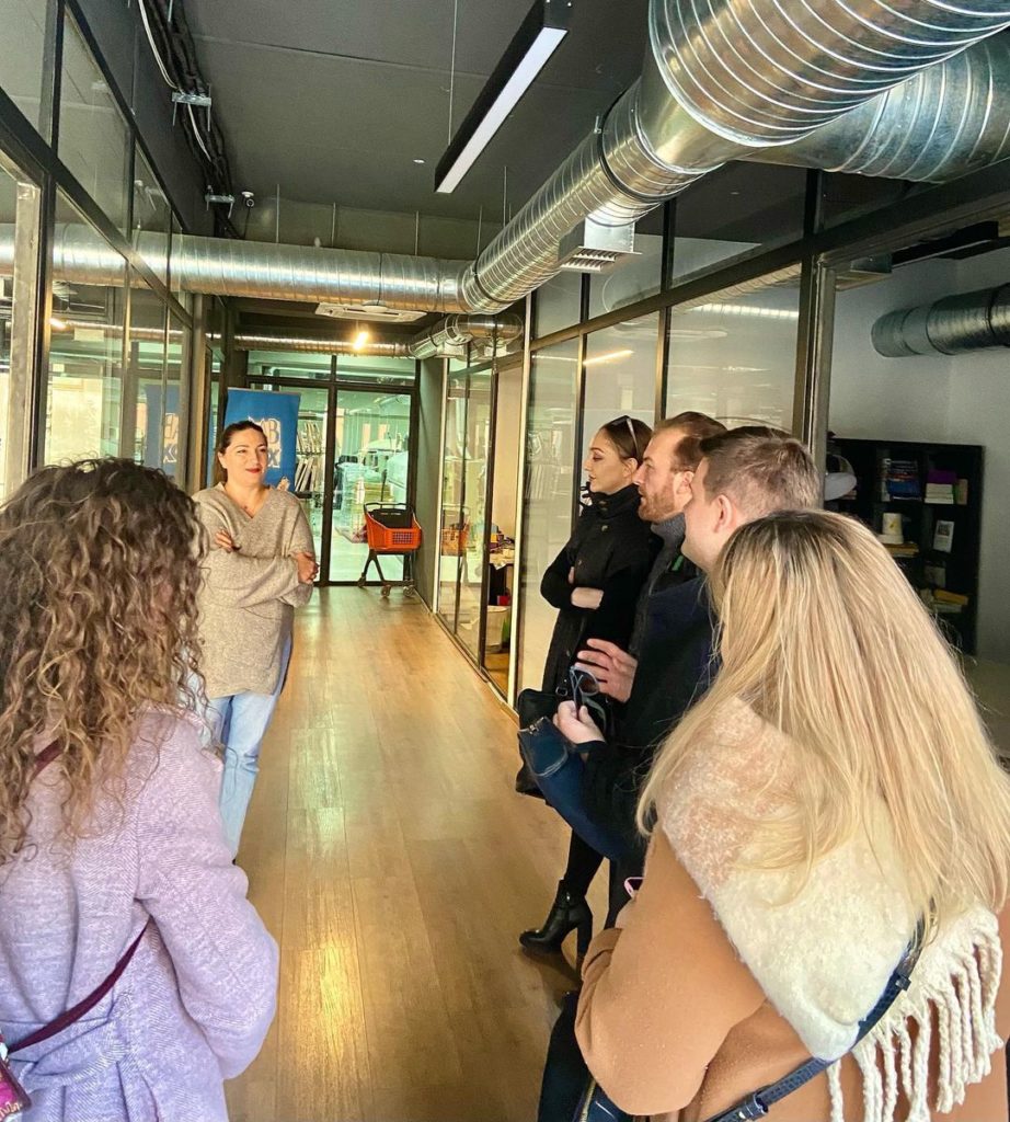 December 2021: Company visits from group 2 of the Digital Transformation training