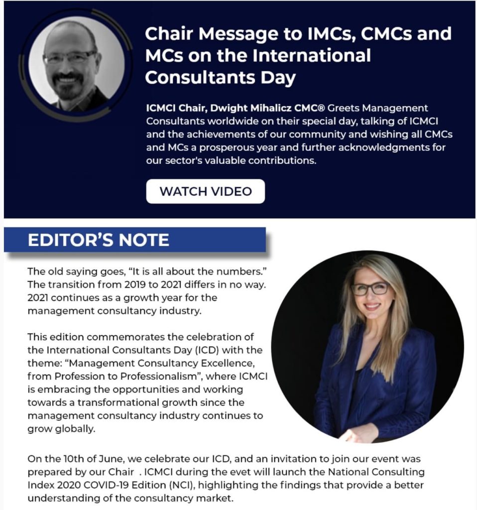 June 2021: Message from Jehona Lluka as an Editor and Board Member in ICMCI Newsletter