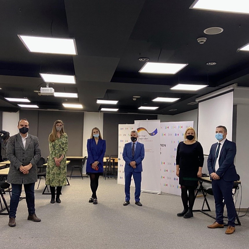 March 2021: Closing Event of GIZ Project, accompanied by his excellency German Ambassador Jorn Rhode