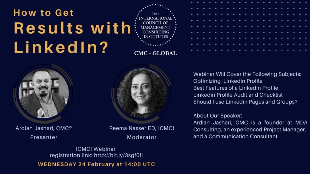 February 2021: How To Get results with LinkedIn – Professional Webinar
