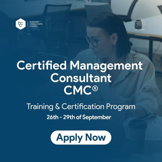 1 Week Left to join new Cycle of Certified Management Consultant - CMC